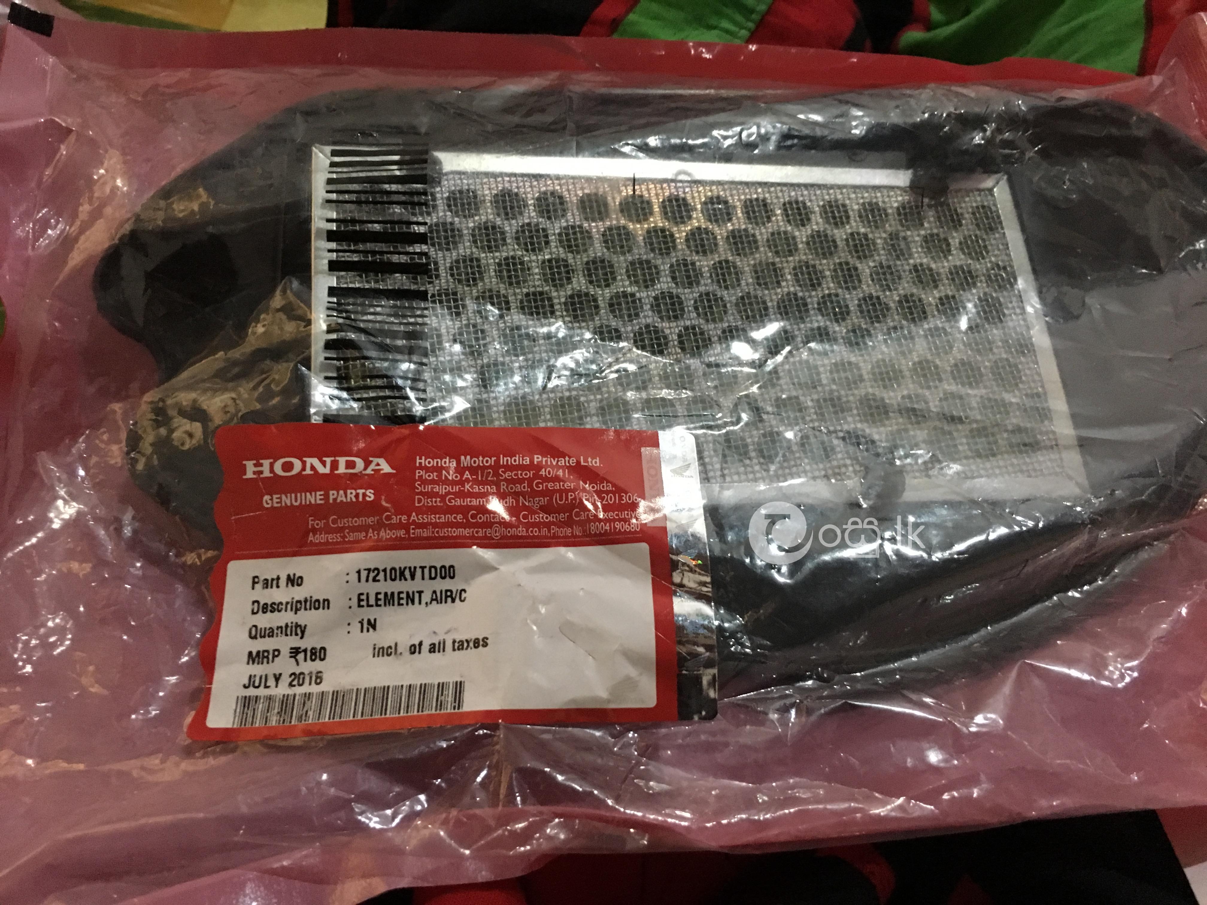 Honda dio genuine air filter  Auto Parts & Accessories in Kelaniya