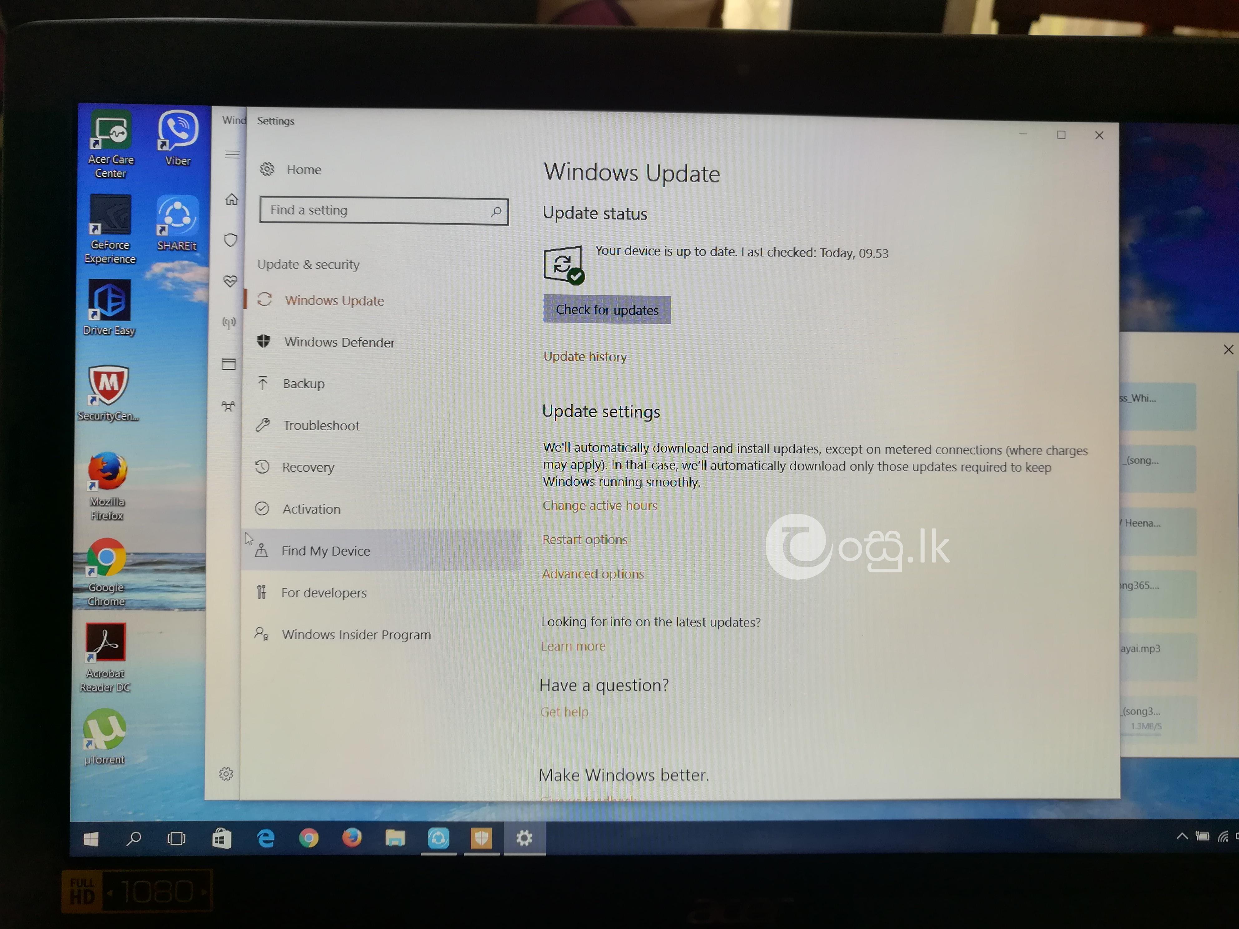 Windows 10 Pro Computer Accessories in Chilaw