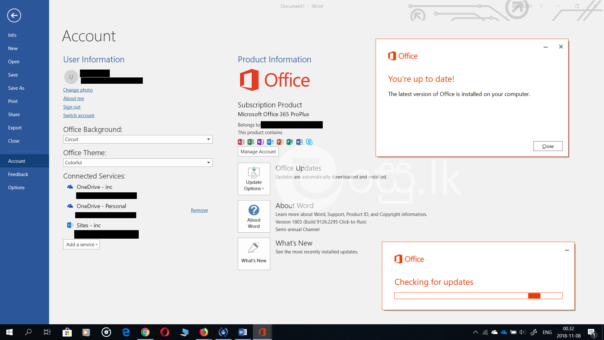 Microsoft Office 2016 Genuine Computer Accessories in Nugegoda