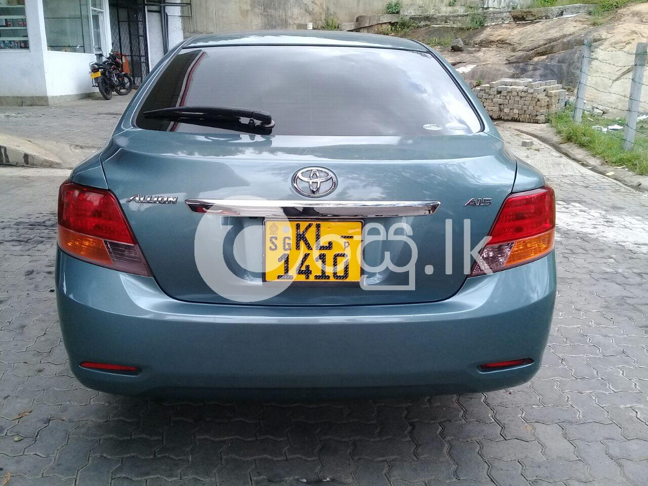 TOYOTA ALLION 260 Cars in Kegalle