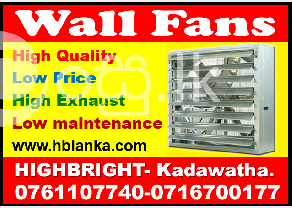 exhaust fan Srilanka  Wall exhaust shutters  fans srilanka   ventilation system  in Kadawatha