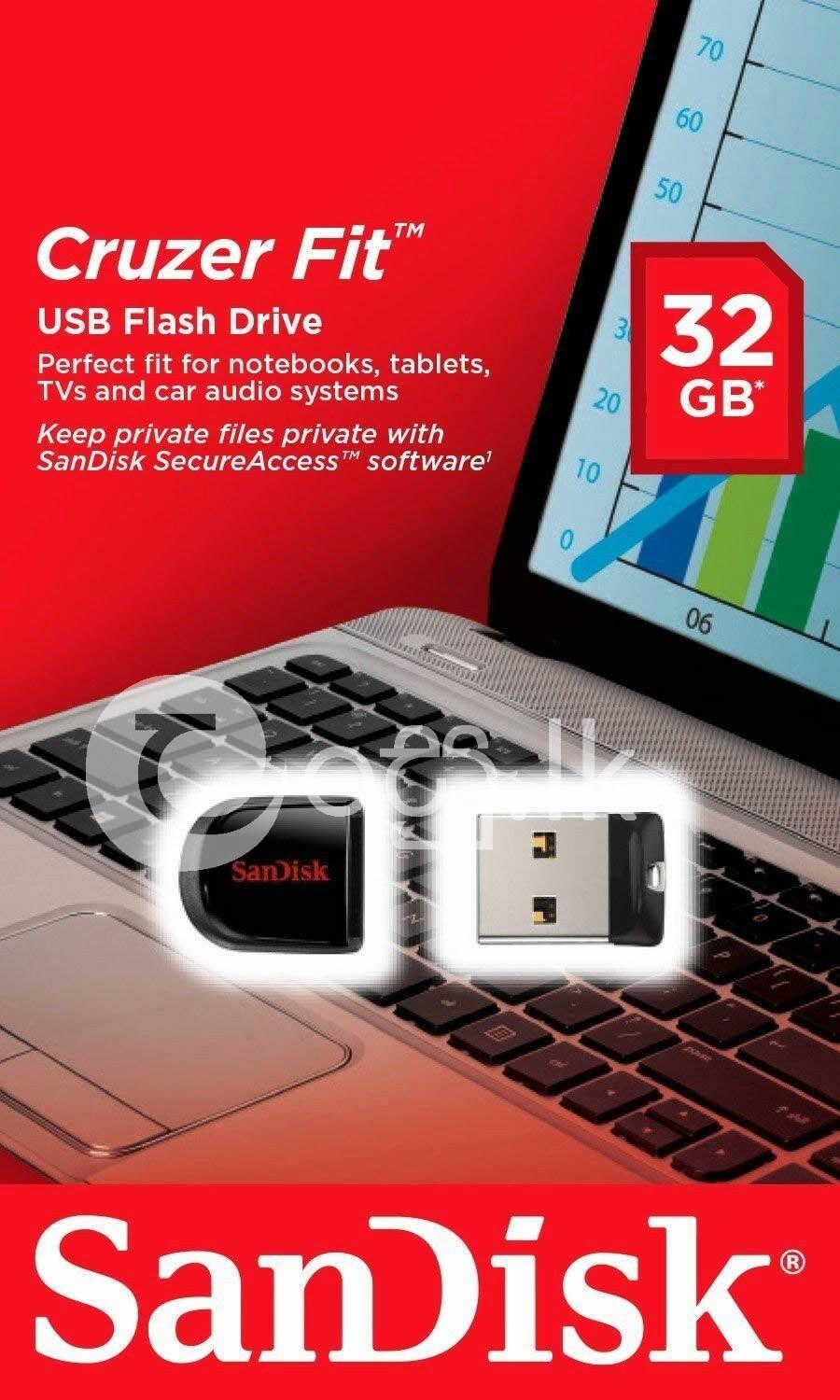 Sandisk 32GB Cruzer Fit Usb Flash Pen Drives Computer Accessories in Dehiwala