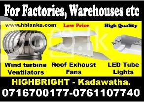 Roof exhaust fans srilanka   roof ventilators  turbine ventilators  Exhaust fans in Kadawatha