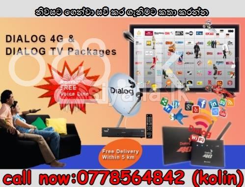 DIALOG TV & DIALOG 4G Electronic Home Appliances in Aluthgama