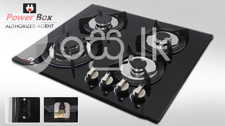 Powerbox Glass Top 4 Burner Gas cooker top Kitchen items in Badulla